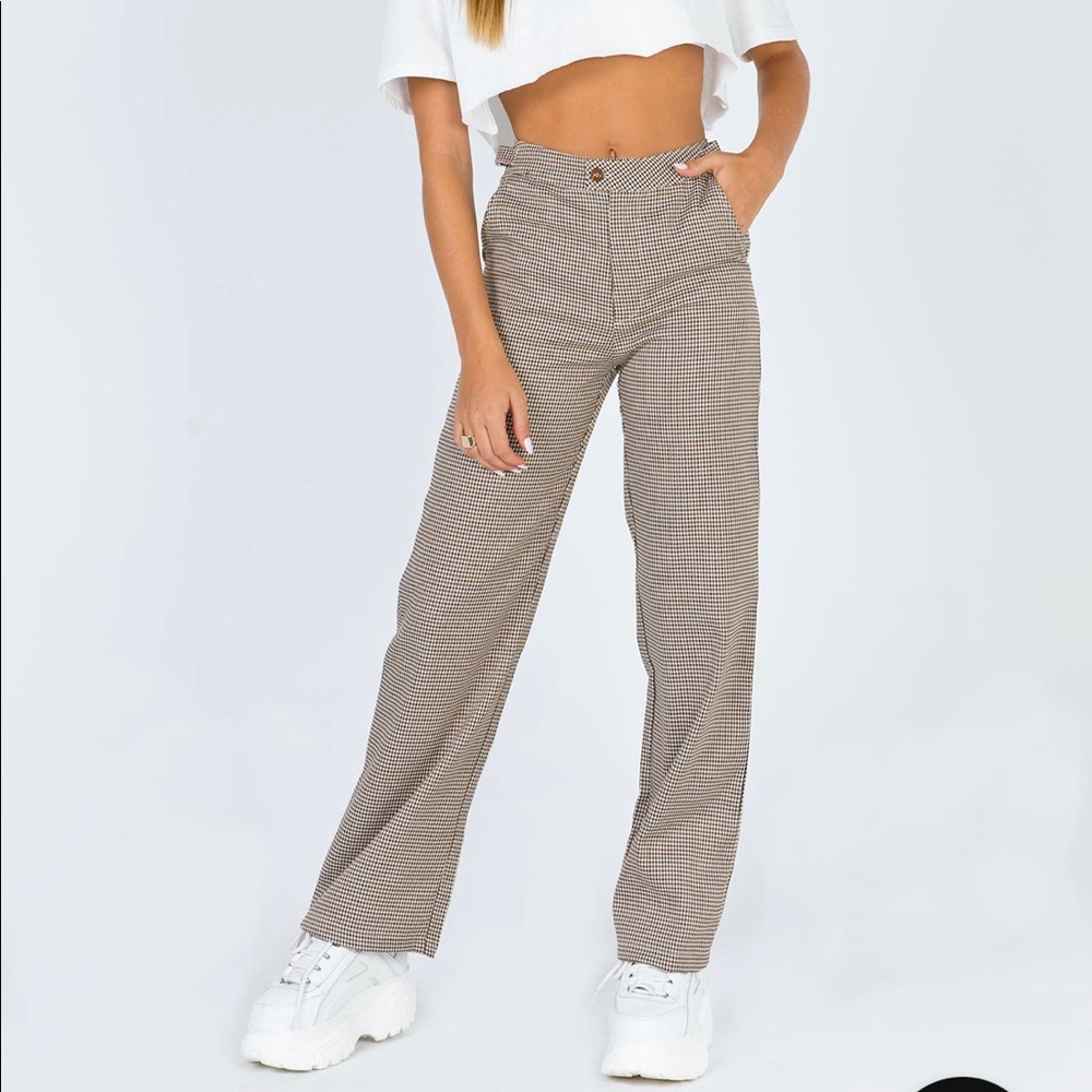 Plaid pants